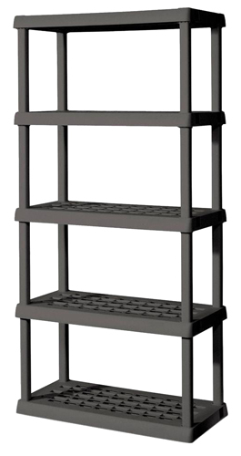 STERILITE 5 SHELF UNIT PLATINUM