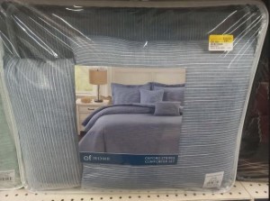 Oxford Stripe Comforter K 5pc