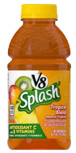 V8 Splash Tropical Blend Juice, 16 oz.