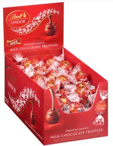 LINDT LINDOR BALLS MILK CHOCOLATE