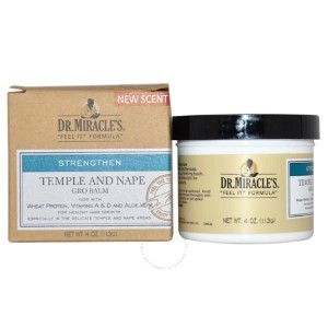 Dr. Miracles Strengthen Temple & Nape Gro Balm 4 oz.