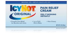 Icy Hot Original Pain Relief Cream, 3 oz.