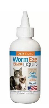 Durvet WormEze Liquid for Cats and Kittens 4 OZ
