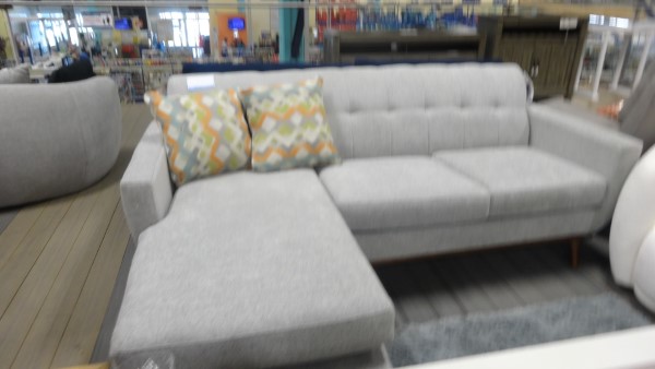 EAST SIDE SOFA CHAISE W/TP SMOKE