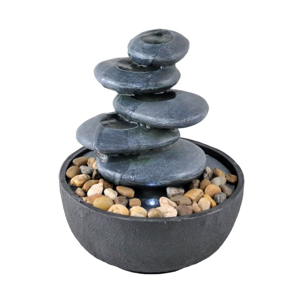 Zen Stones Indoor Water Fountain