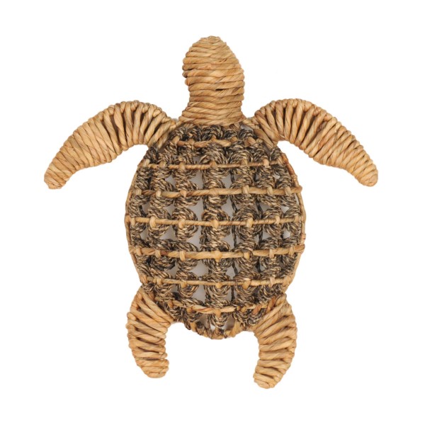 WOVEN SEA TURTLE WALL DECOR