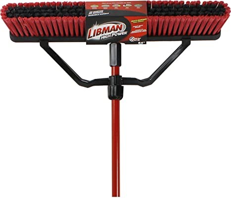 24"" Multi-Surface Push Broom