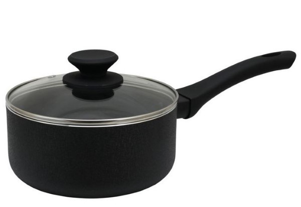 ASHFORD ALUM SAUCE PAN BLK 2QT