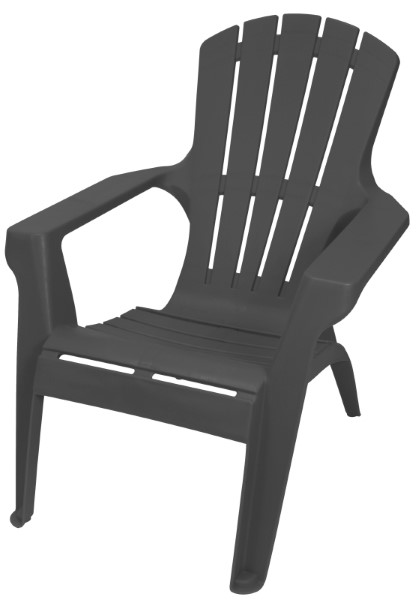 CHAIR ADIRONDACK FLAT GRAY