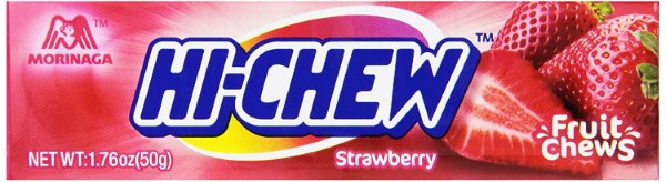 Hi-Chew Strawberry Fruit Chews, 1.76-Ounce