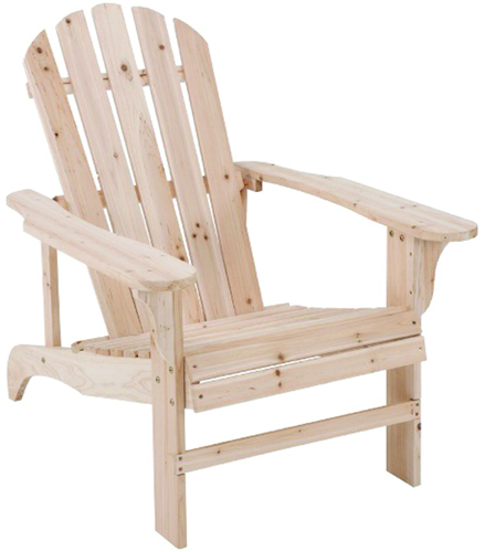 Seasonal Trends Adirondack Chair, 36-3/4 In H X 5-1/4 In W X 20-1/2 In D,