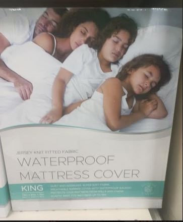 Jersey fitted mattress cover KNG