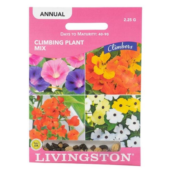 Livingston Seeds Climbing Plant Mix Seeds Packet