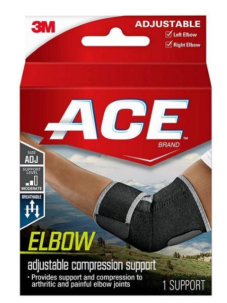 ACE Adjustable Neoprene Elbow Compression Support