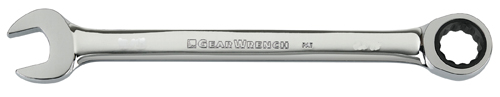 GearWrench 9024 Combination Wrench, 3/4 in Head, 12-Point, Steel, Chrome