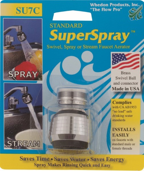 WHEDON SHOWER STD SUPERSPRAY