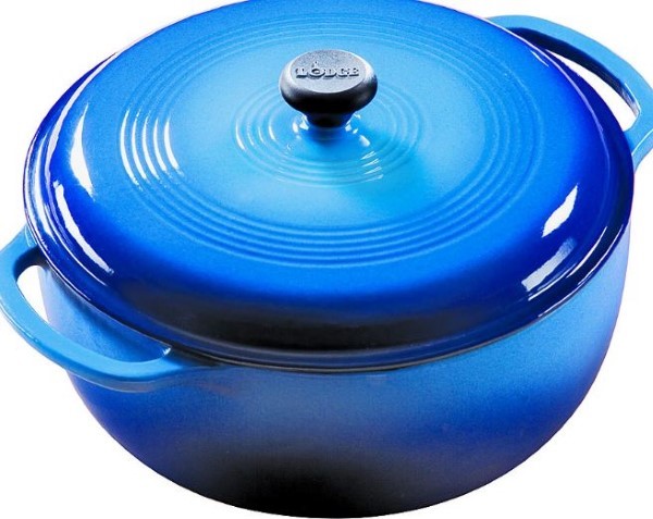 DUTCH OVEN COLOR ENAMEL BLUE