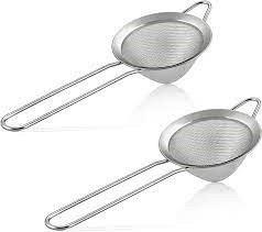 SET OF 2 MESH STRAINERS