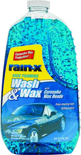 Rain-X 5077557 Wash and Wax, 64 oz