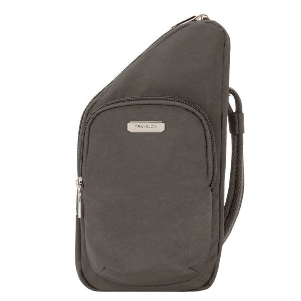 Departments Travelon AntiTheft Essentials Mini Asymmetric Crossbody Bag