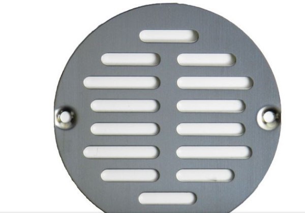 4-7/8 STAMPED SS STRAINER COVER