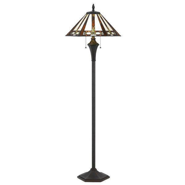 TIFFANY FLOOR LAMP 60WX2