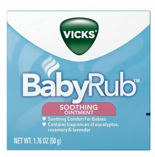 Vicks Baby Rub Soothing Ointment 1.76 oz