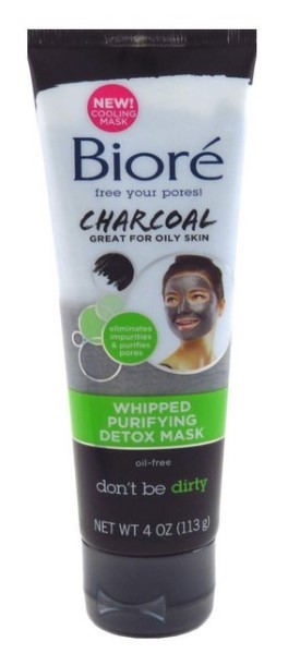 Biore Charcoal Whipped Purify Detox Mask 4oz