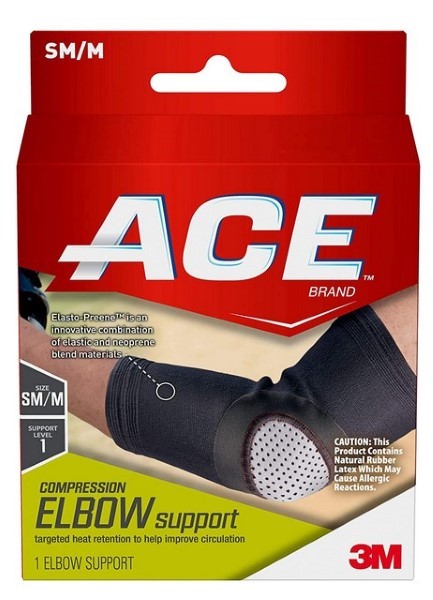Ace Elasto-Preene Elbow Support, S/M
