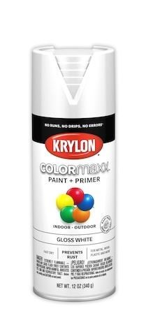 KRYLON SPRAY PAINT GLOSS WHITE