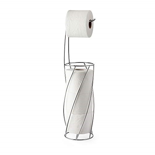 TWIST TOILET CADDY CHROME