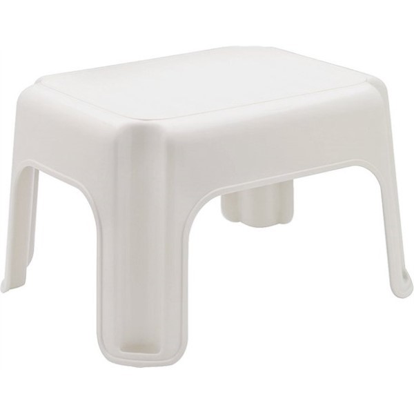 Rubbermaid FG420087BISQUE Utility Step Stool, Bisque