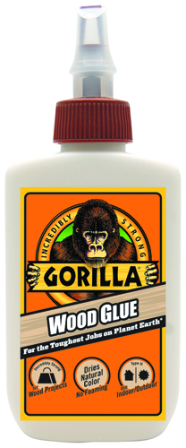 Gorilla 6202003 Wood Glue, 4 oz Bottle