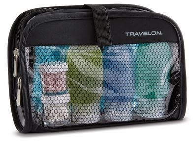 Travelon Wet/Dry 1 Quart Bag with Bottles