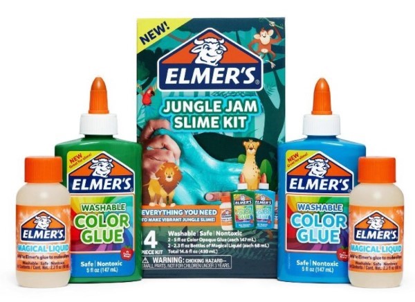 Elmer's Jungle Jam Slime Kit with Glue & Activator Solution 4pk