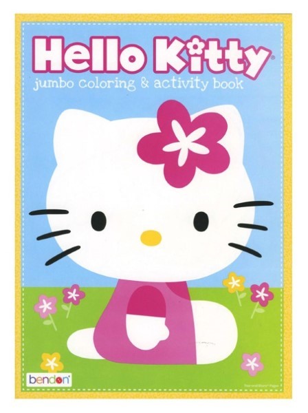Hello Kitty Jumbo Coloring Book