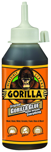 Gorilla 5000806 Glue, Brown, 8 oz Bottle