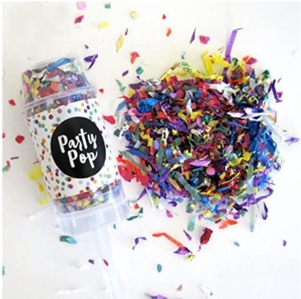 Party Pop Confetti Confetti Popper - Push Pop