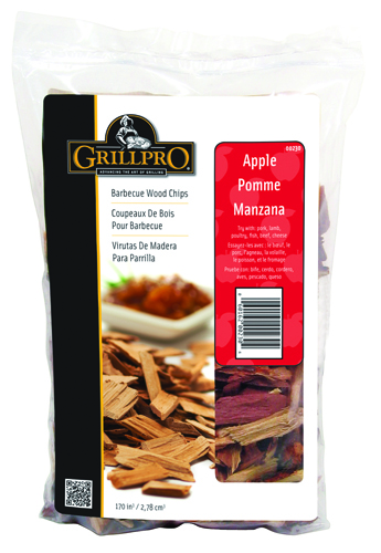 GrillPro 230 Apple Wood Chips, 2 lb Bag