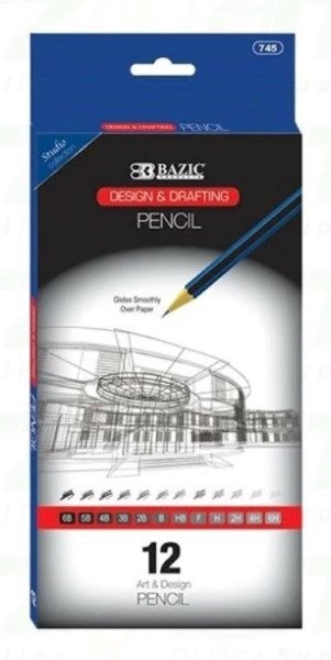 Sketching Pencil Set Design & Drafting, 12 count