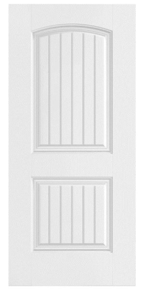36X80 2 PANEL CHEYENN SMOOTH WHITE DOOR
