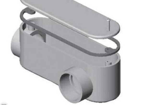 CA LL 2" CONDULET PVC40