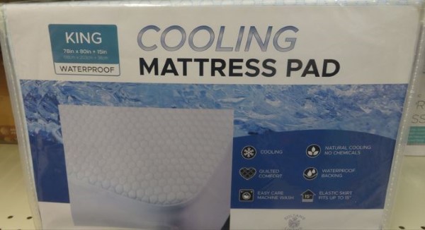 King Cooling mattress pad