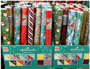 Hallmark Two-Sided Holiday Wrapping Paper