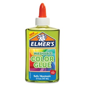 ELMER TRANSPARENT GLUE GREEN 5oz