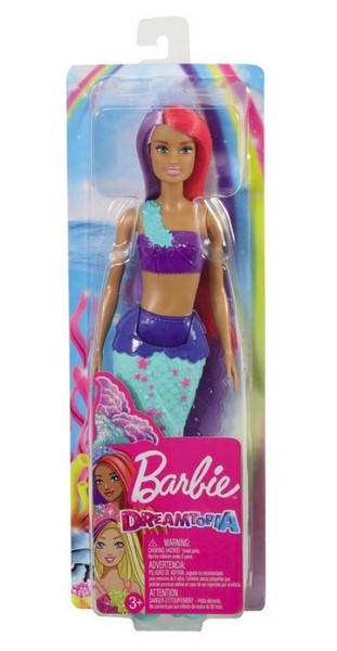 Barbie Dreamtopia Mermaid Doll Purple Top