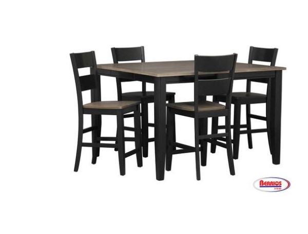 HOLLAND CH 5PC DINING CHARCOAL