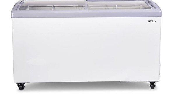 Premium's 10.9 cu. ft. Curved Glass Top Chest Freezer | White