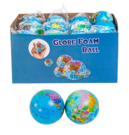 BALL FOAM GLOBE DESIGN 2.36IN