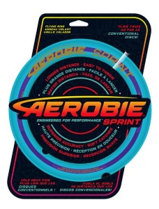 Aerobie Sprint Ring Outdoor Flying Disc 10 Inches - Blue